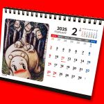 2025 卓上Calendar